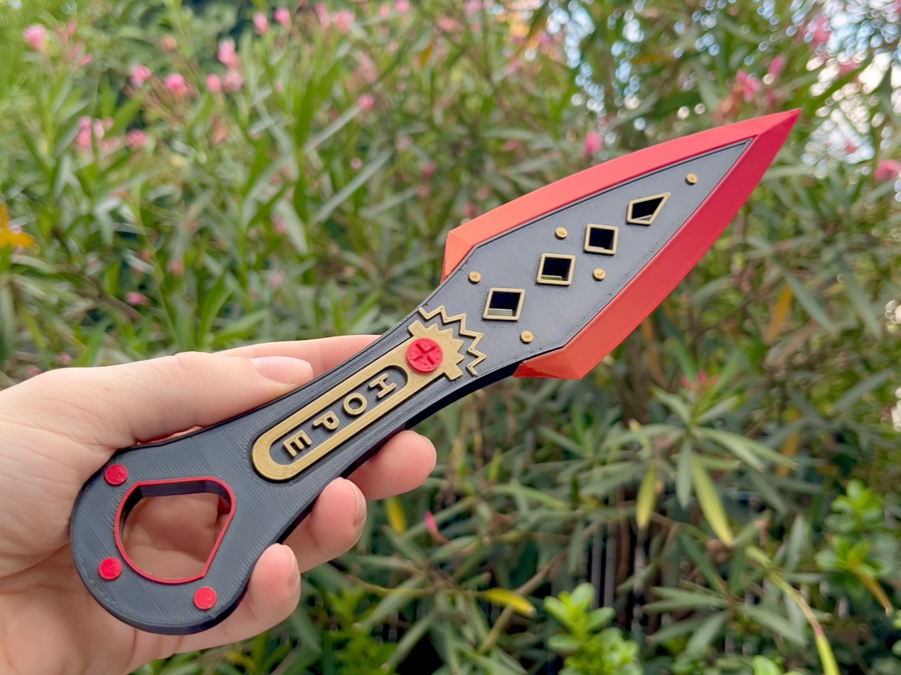 Wraith Kunai Erbstück Apex Legends + Logo Unterstützung Apex 3D -Druck | Kostenloser Versand