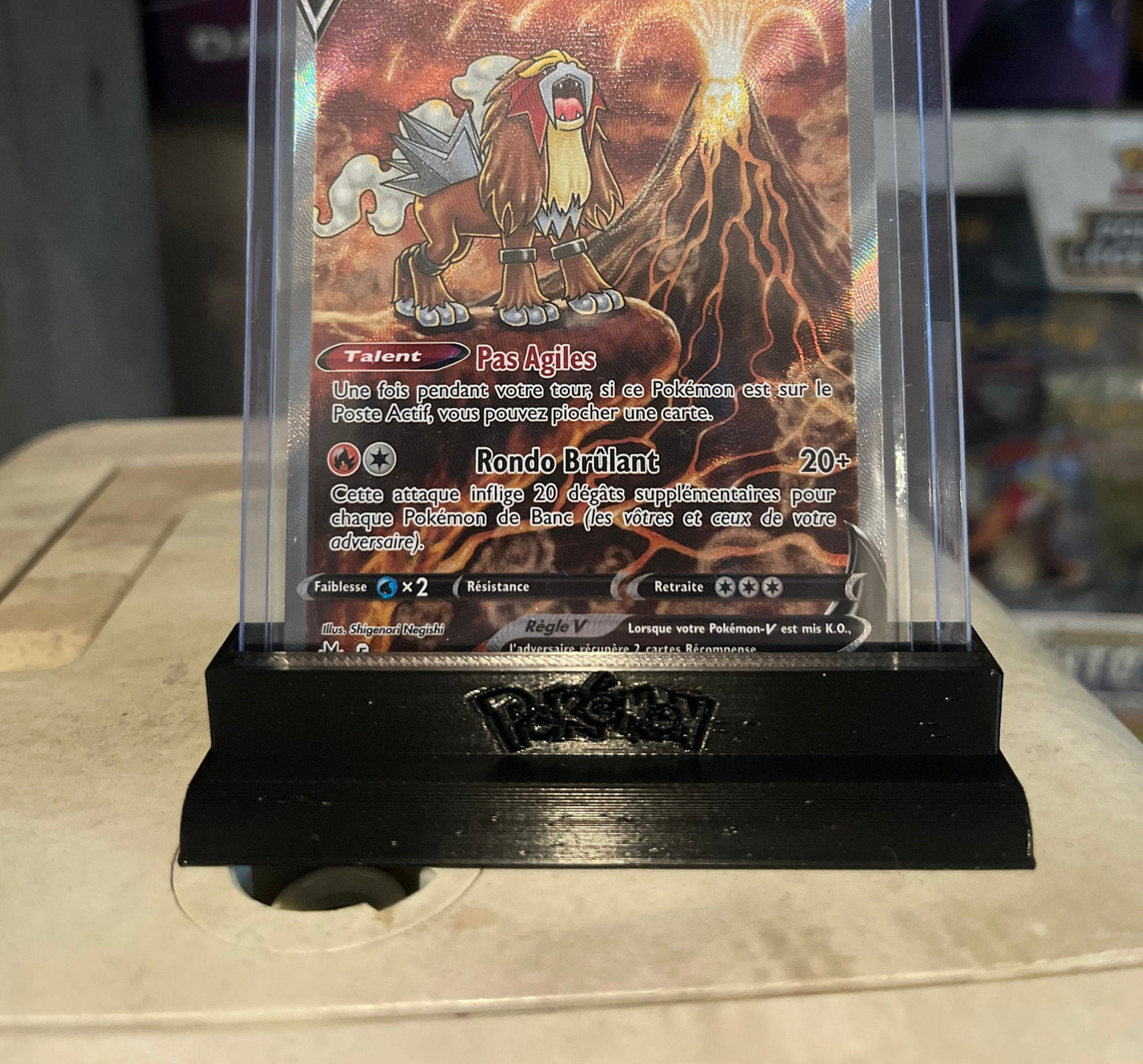 Support Cartes POKEMON personnalisable Impression 3D