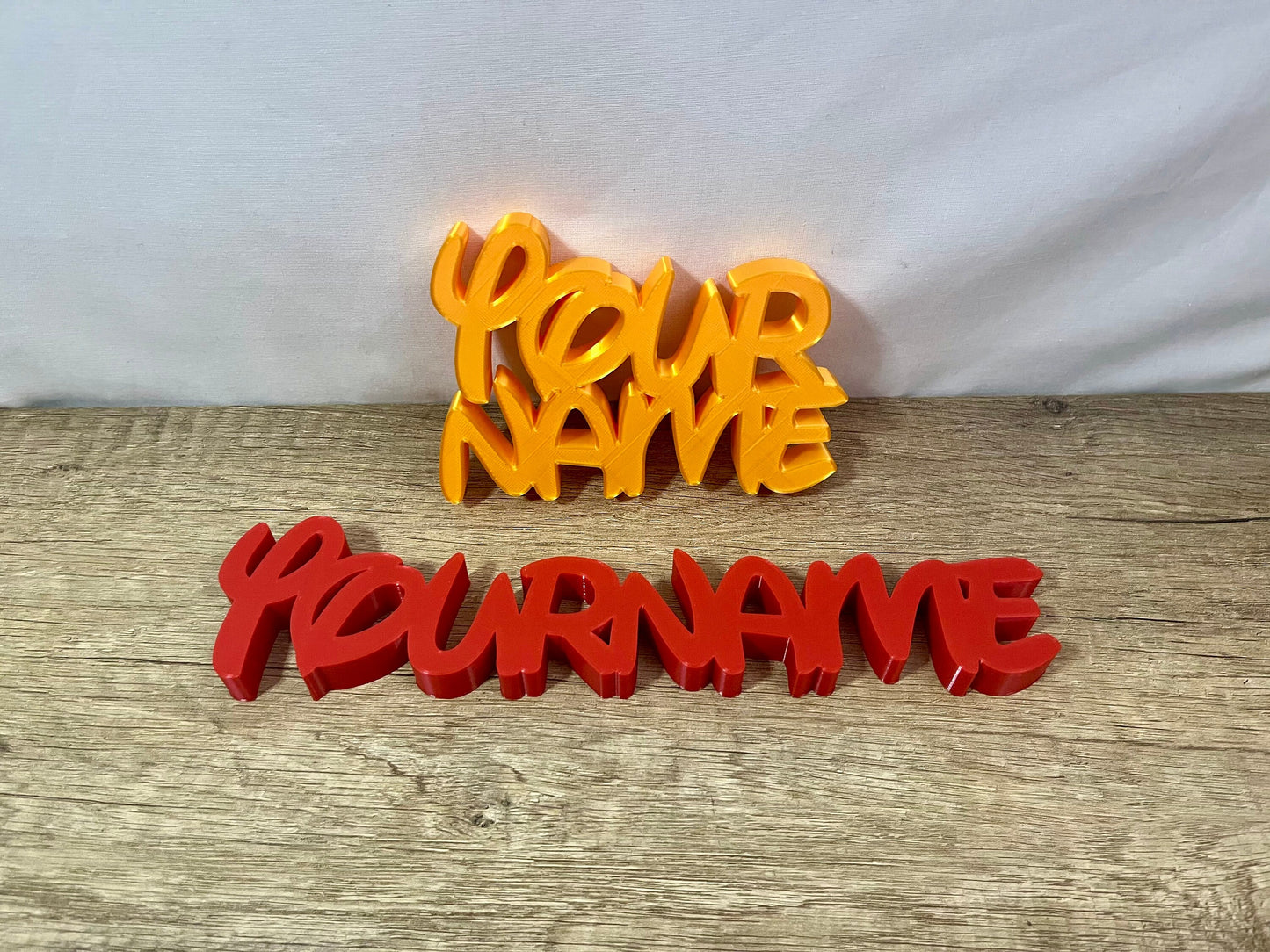 Décoration Nom style Disney personnalisée / Plaque signalétique imprimée en 3D ! Cadeau Disney